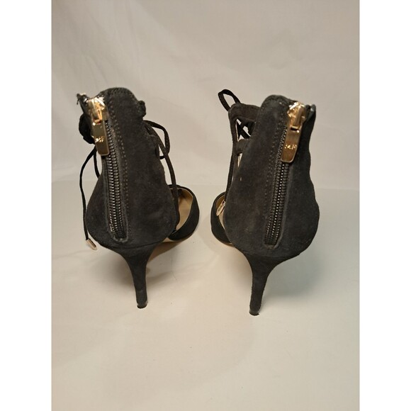 Marc Fisher Size 8M Truthe Lace Up 3" Heels Suede Pointed Toe Pumps PLS READ - Picture 5 of 11